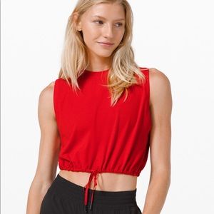 Lululemon Adapt to You Tank - Dark Red